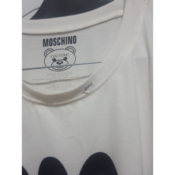 Kaos t-shirt Moschino