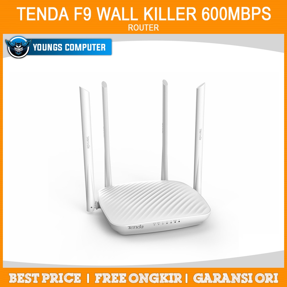 ROUTER TENDA F9 WALL KILLER 600Mbps WIRELESS REPEATER WIFI