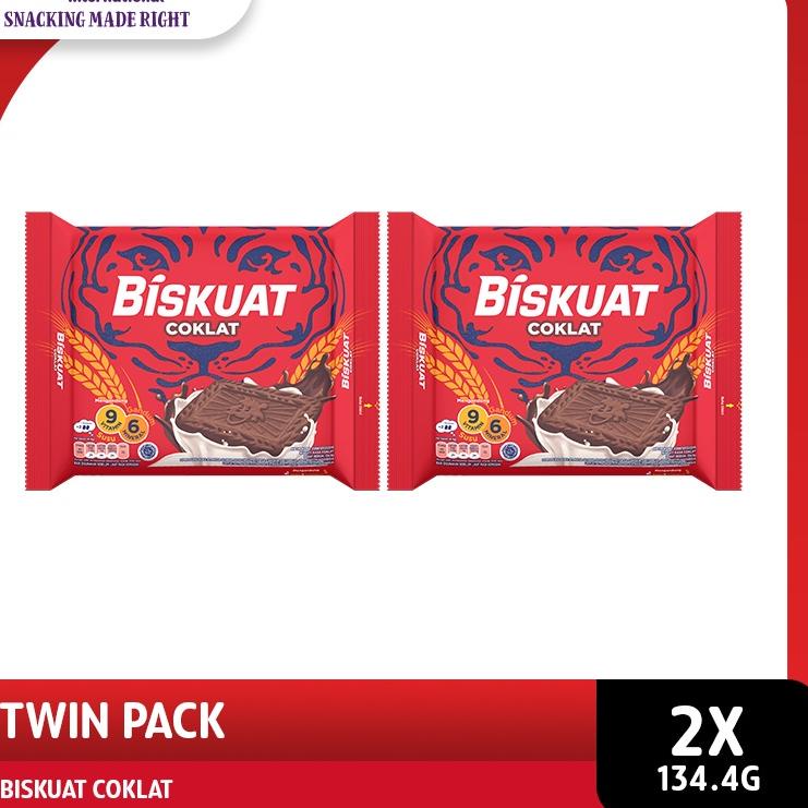 

タ Bisuat Biskuit Cokelat 134.4 gr x 2 つ