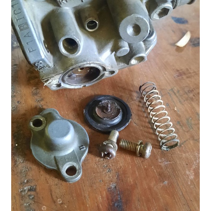 tutup Karet Membran Vakum Per Skep Assy Diafragma Karbu Karburator Honda Kharisma Supra X 125 KPH or