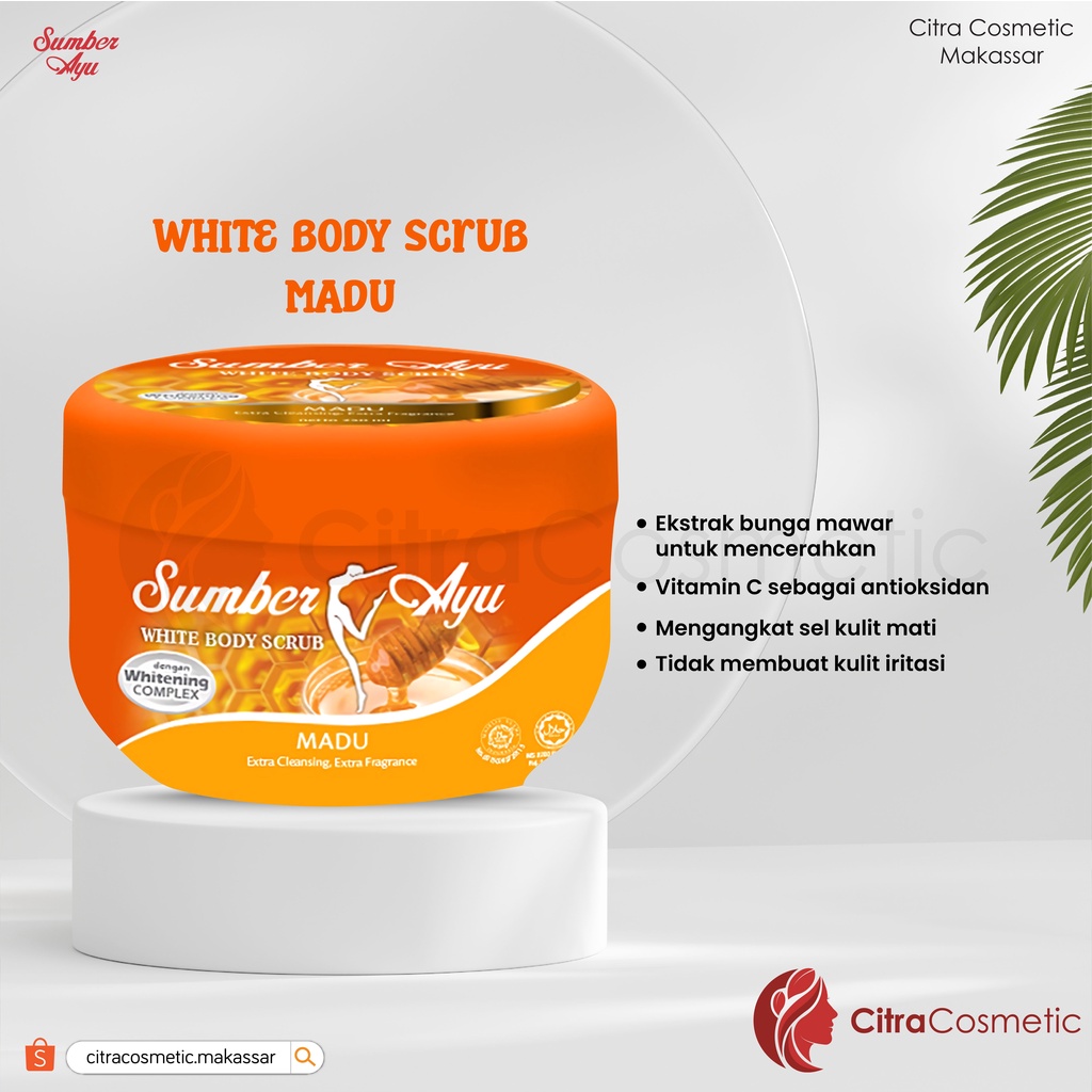 Sumber Ayu Lulur 250 Gr Series | Bengkoang | Bunga | Madu | Pepaya | Susu