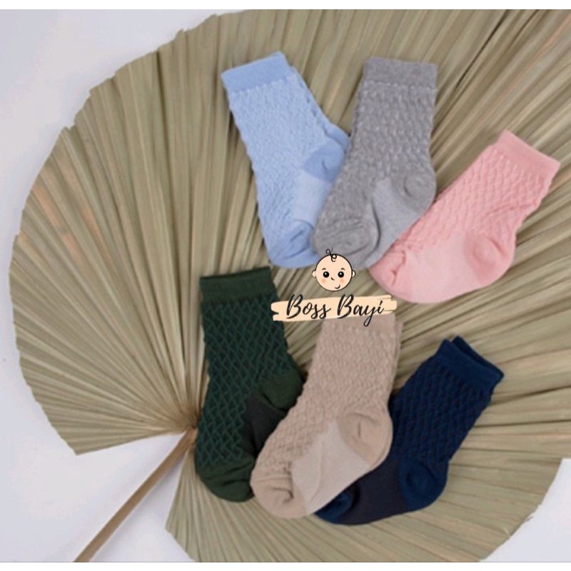 NICE KIDS - Baby Socks Basic / Kaos Kaki Bayi