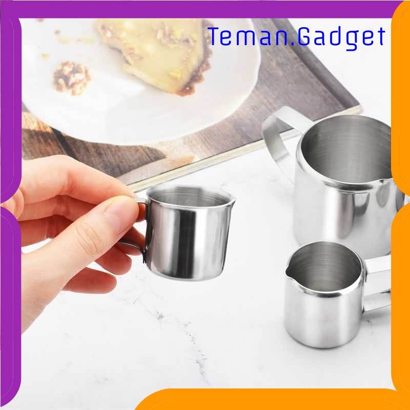 TG - DPR DROHOEY Gelas Milk Jug Kopi Espresso Latte Art Stainless Steel - S06HG