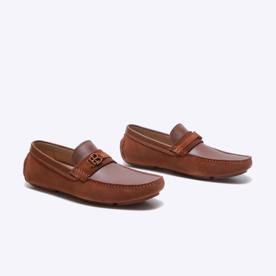 SEPATU LOAFER EVERBEST PRIA ORIGINAL PANSUS KULIT BRANDED COKLAT EM02