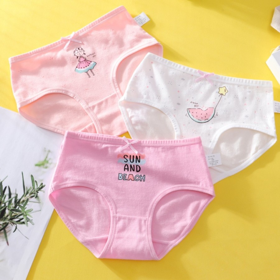 Celana Dalam Anak Perempuan 1-7 Tahun / CD Cewek Underwear 1pcs