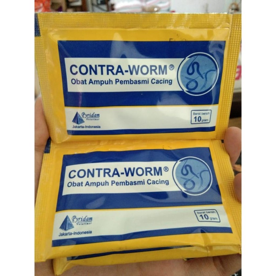 Contra Worm Obat Hewan dan Unggas 10G