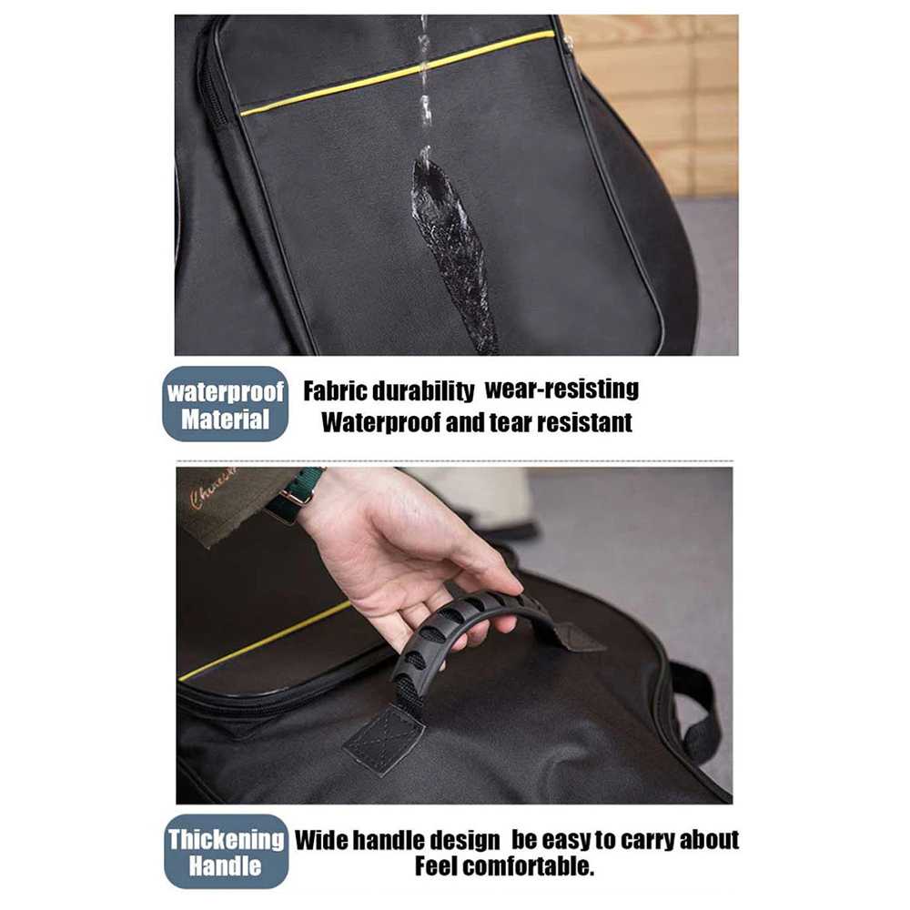 SCIONE Tas Gitar Oxford Double Strap 40 - 41 Inch - XAZ5 ( Mughnii )