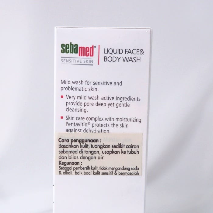 Sebamed Liquid Face &amp; Body Wash 200ml - Sabun Wajah dan Badan