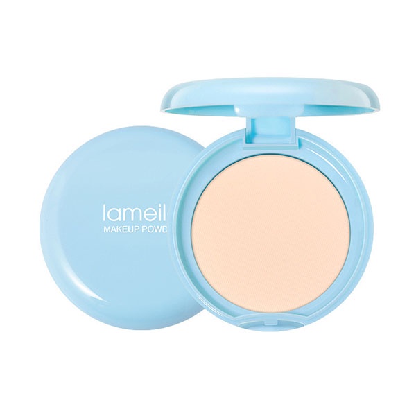 LAMEILA Naked Make Up Powder / Lameila Macaron Bedak Padat Pressed Powder / TS-3