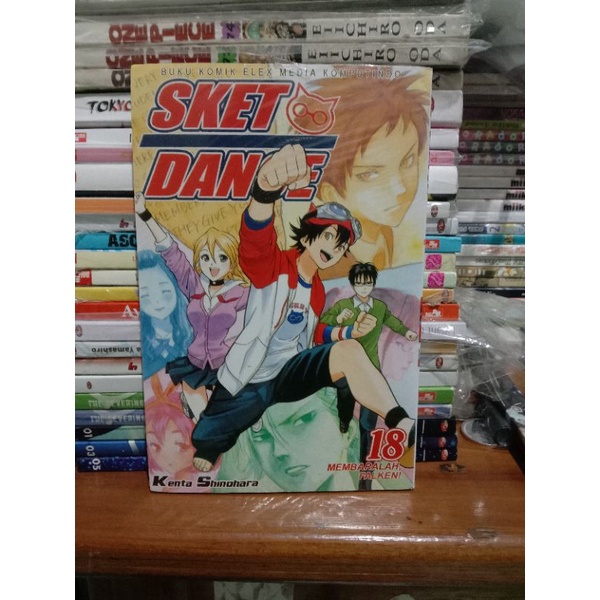 Komik sket dance 18 segel / komik sket dance vol 18 segel