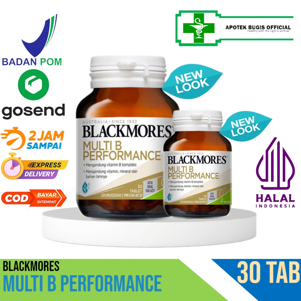 Blackmores Multi B Performance 30 Tablet