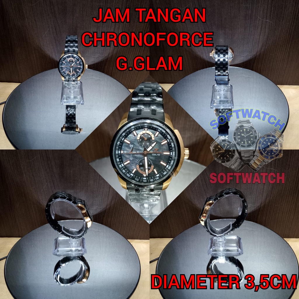 JAM TANGAN ARLOJI CHRONOFORCE ASLI 100% ORIGINAL WANITA