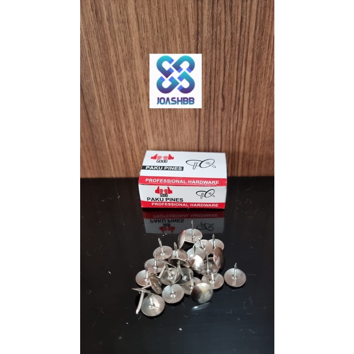[1pak isi 10 kotak] Paku Payung 3/8&quot; (0.95cm) isi +- 220 buah / Paku Pines / Chair Nail