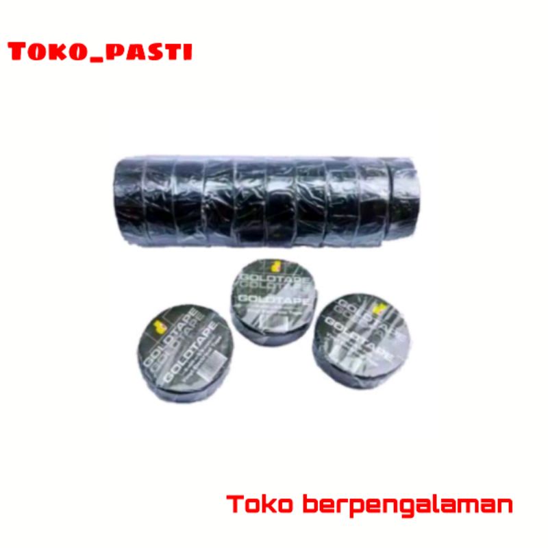 

SOLASI GOLDTAPE HITAM/BENING MURAH@1roll
