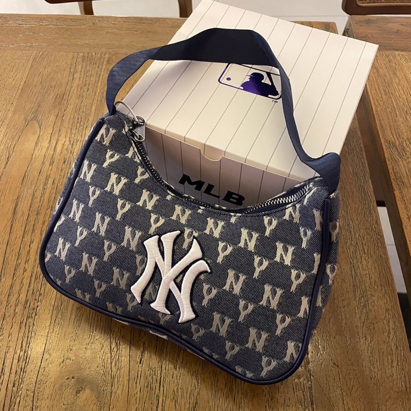 MLB JACQUARD HOBO BAG
