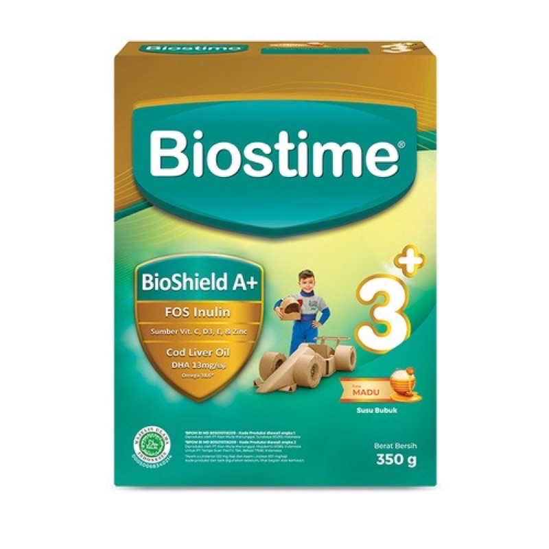 Biostime 3+ 350gr - Susu Pertumbuhan Anak [3-5 tahun]
