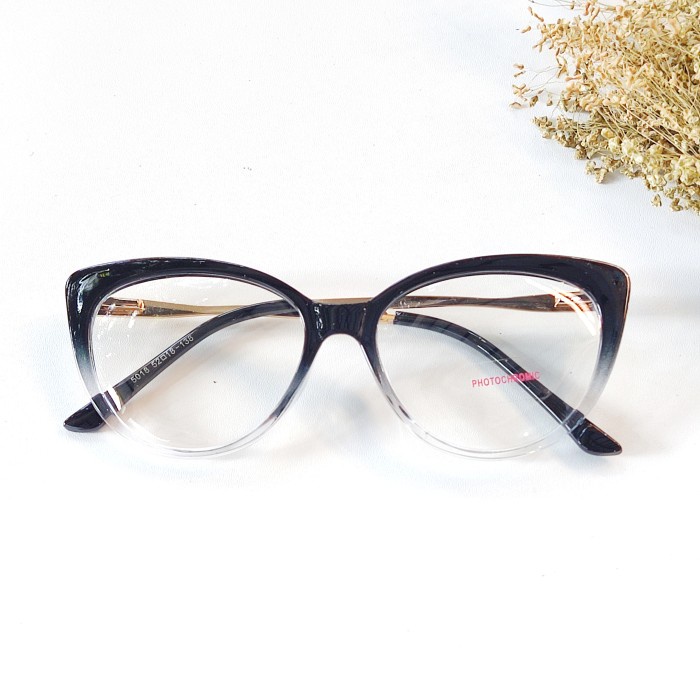 Frame Kacamata Korean Wanita EyeCat Photocromic 5018