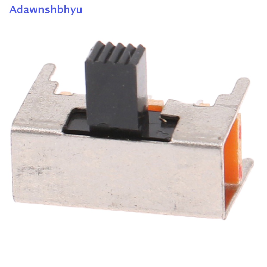 Adhyu 10Pcs Saklar Toggle sk23d05g6 Baris Ganda 3-gear 8-pin horizontal sliding switch ID