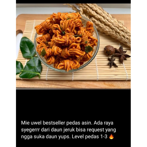 

mie pedas daun jeruk
