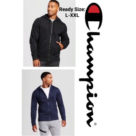 Hoodie Pria Champion  C9 Fleece Full zipper Original