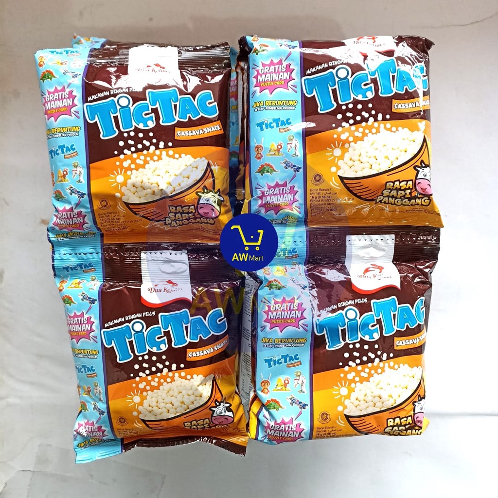 

TICTAC RENCENG SAPI PANGGANG ( ISI 10 SACHET X 18 GRAM ) - TICTAC RENCENG SAPI PANGGANG