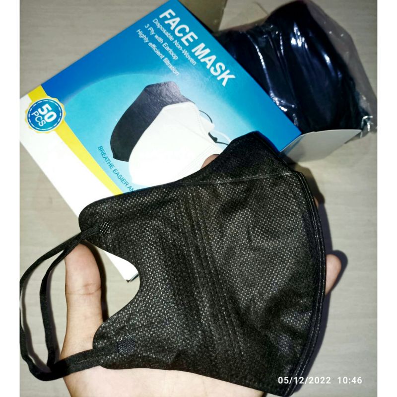 MASKER DUCKBILL GARIS FACEMASK 3PLY ISI 50PCS MASKER DUCKBILL GARIS FACE MASK HARGA 1 BOX ISI 50PCS