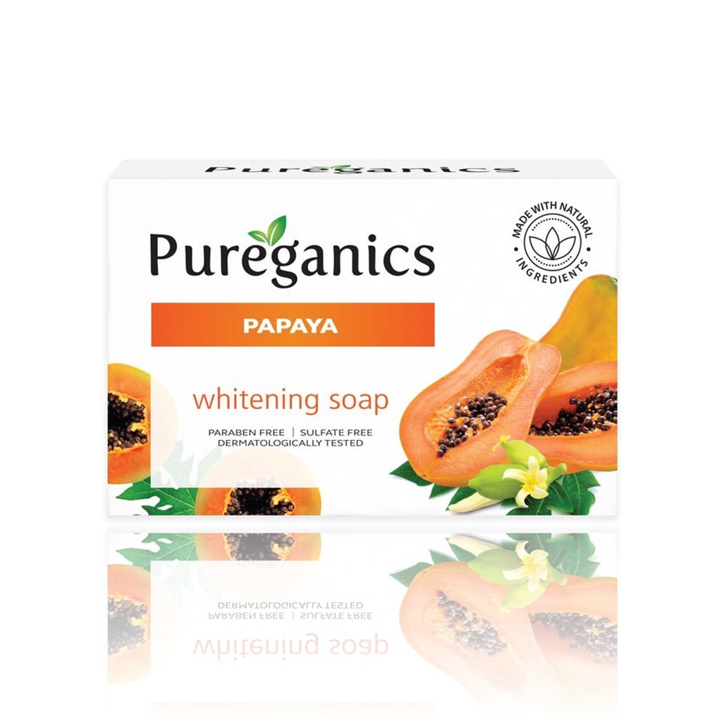 `ღ´ PHINKL `ღ´ 𝓴𝓸𝓳𝓲𝓮 𝓼𝓪𝓷 kojie san soap papaya (135gr) sabun organik pelembab tubuh