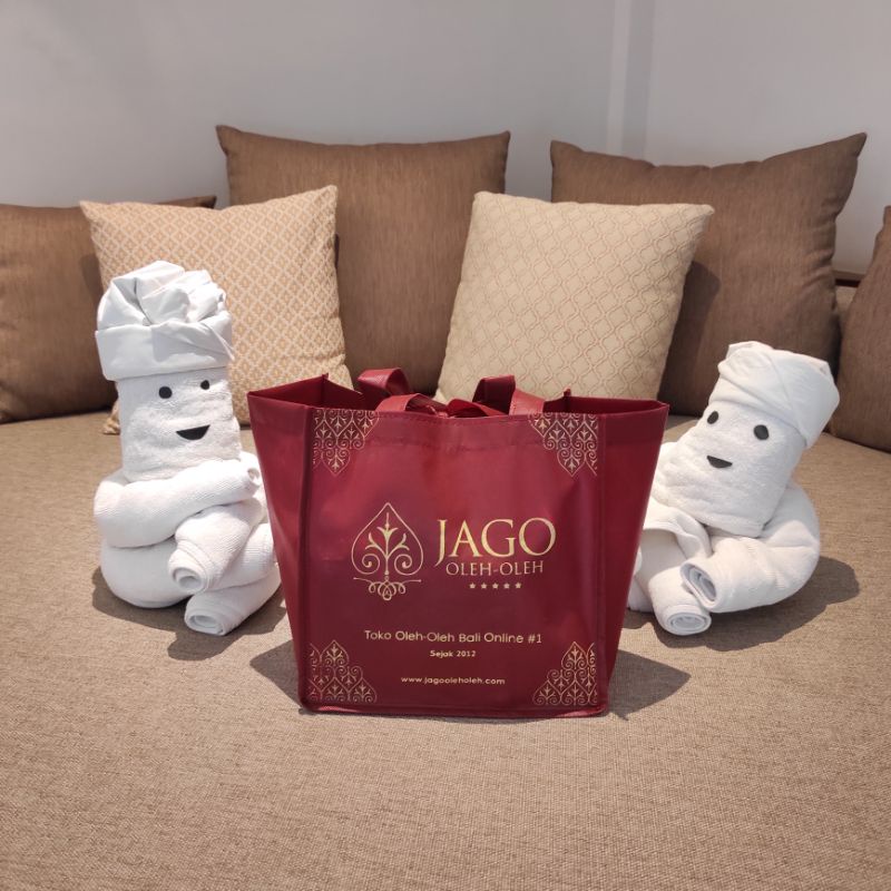 Tas spoonbond Goodie bag Jago Oleh-Oleh Bali