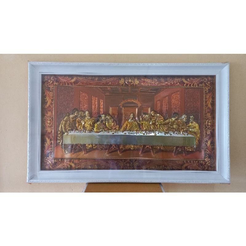 Bingkai Religi Perjamuan Kudus 100x60cm