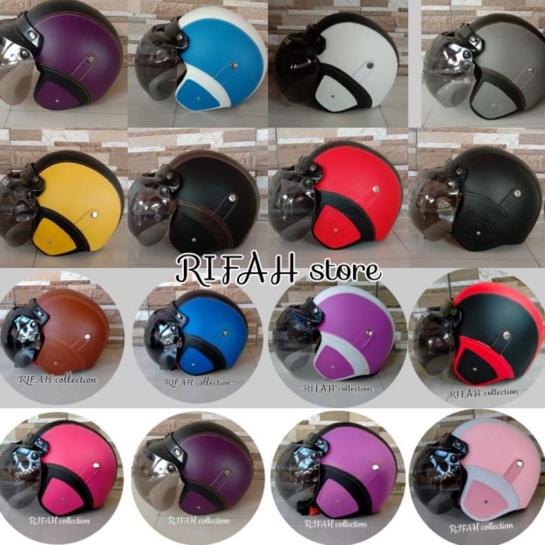 ⇆ HELM BOGO CLASSIC,HELM BOGO DEWASA,HELM BOGO KULIT POLOS,HELM DEWASA,HELM BOGO WANITA,HELM BOGO PR