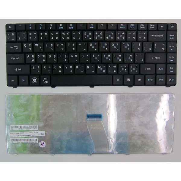 KEYBOARD LAPTOP ACER ASPIRE 4732 4732Z SERIES EMACHINES D725 D525