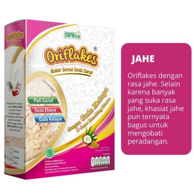 

Promo Oriflakes Sereal Umbi Garut Gerd Asam Lambung 900 Gram Hemat Menu Sarapan