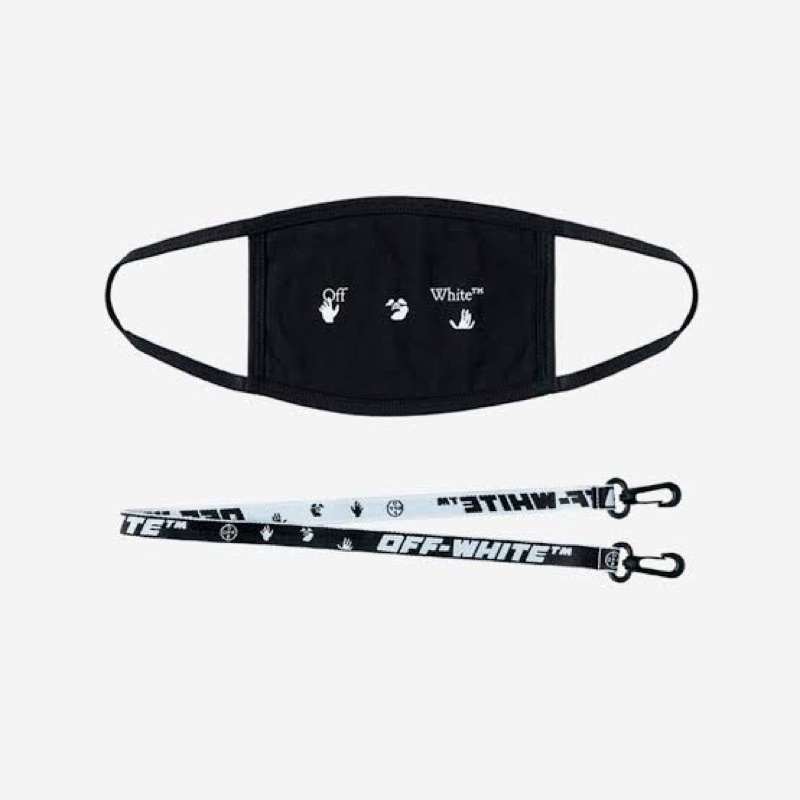 Masker Kain with Longstrap OffWhite x AmorePacific Authentic New 100%