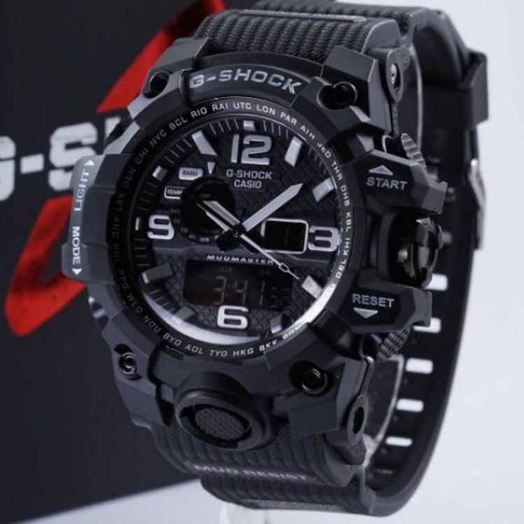 ■»► free BOXGS jam tangan casio g-shock gwg-1000 rubber tali kuning