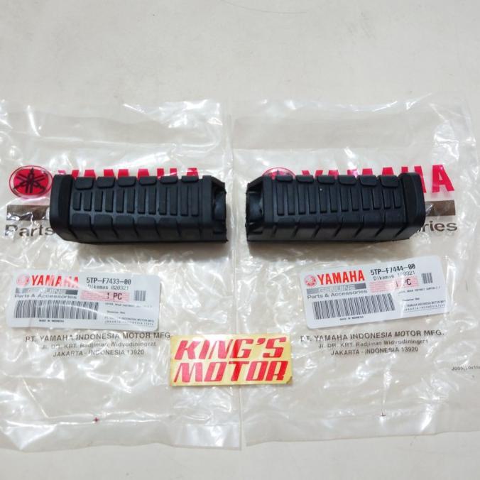{BISA COD] ASLI KARET STEP BELAKANG JUPITER Z, VEGA SEPASANG ASLI YAMAHA TERLARIS TERPERCAYA ORIGINA