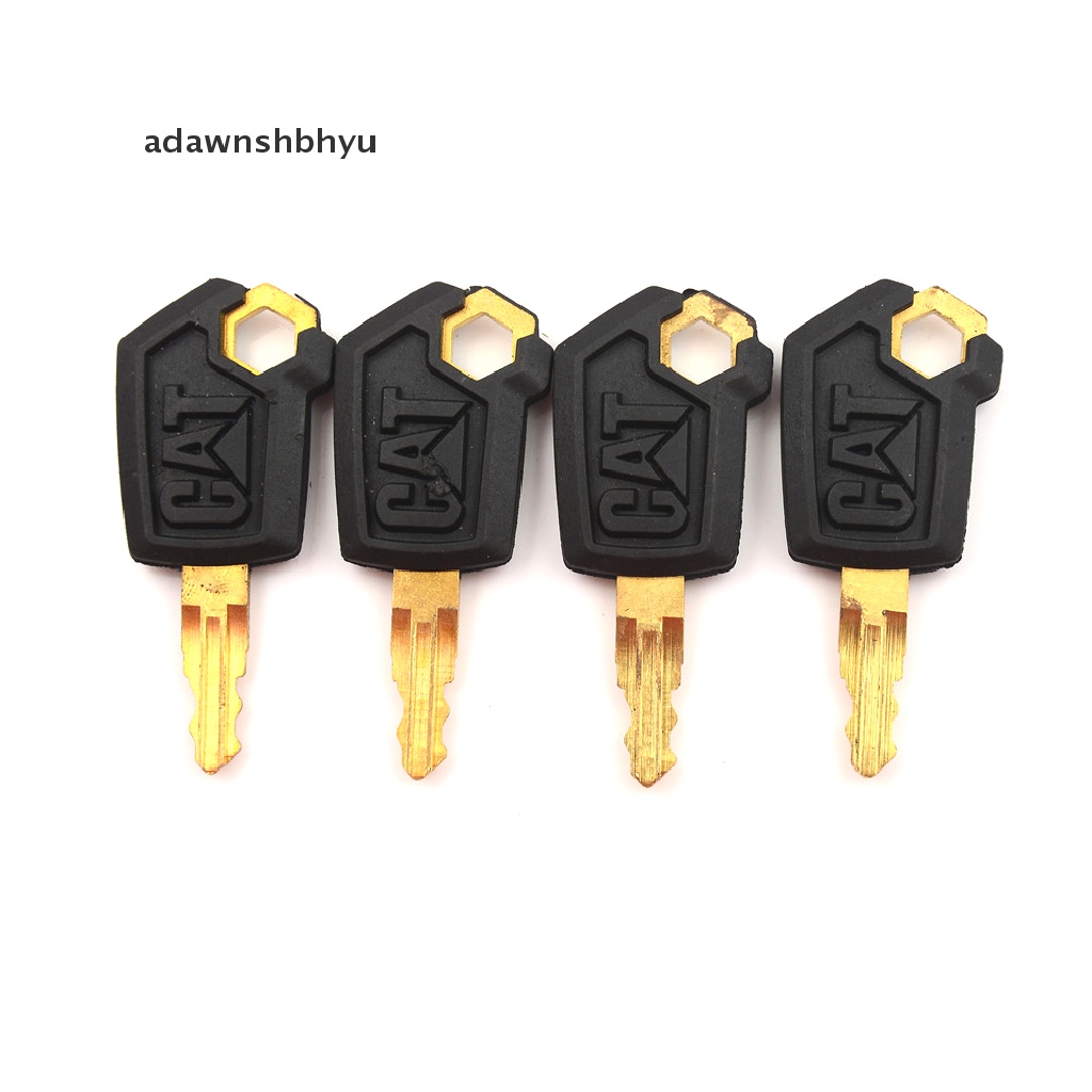 Adawnshbhyu New 4PCS Kunci Ignition Loader Dozer Alat Berat Untuk Caterpillar 5P8500 CAT ID