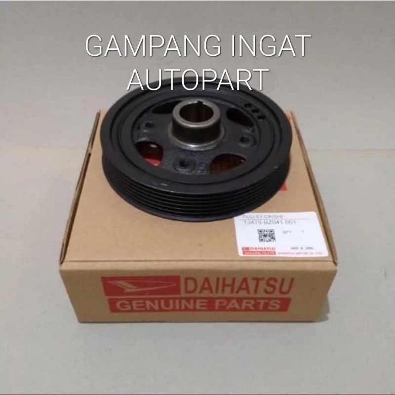 Pully Ker As Poli Pully Ker As Pulley Crankshaft Daihatsu Grandmax Granmax 1500cc 1.5 ASLI