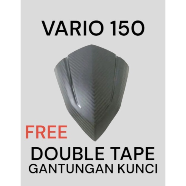 MURAH VISOR VARIO 150 HITAM DAN CARBON