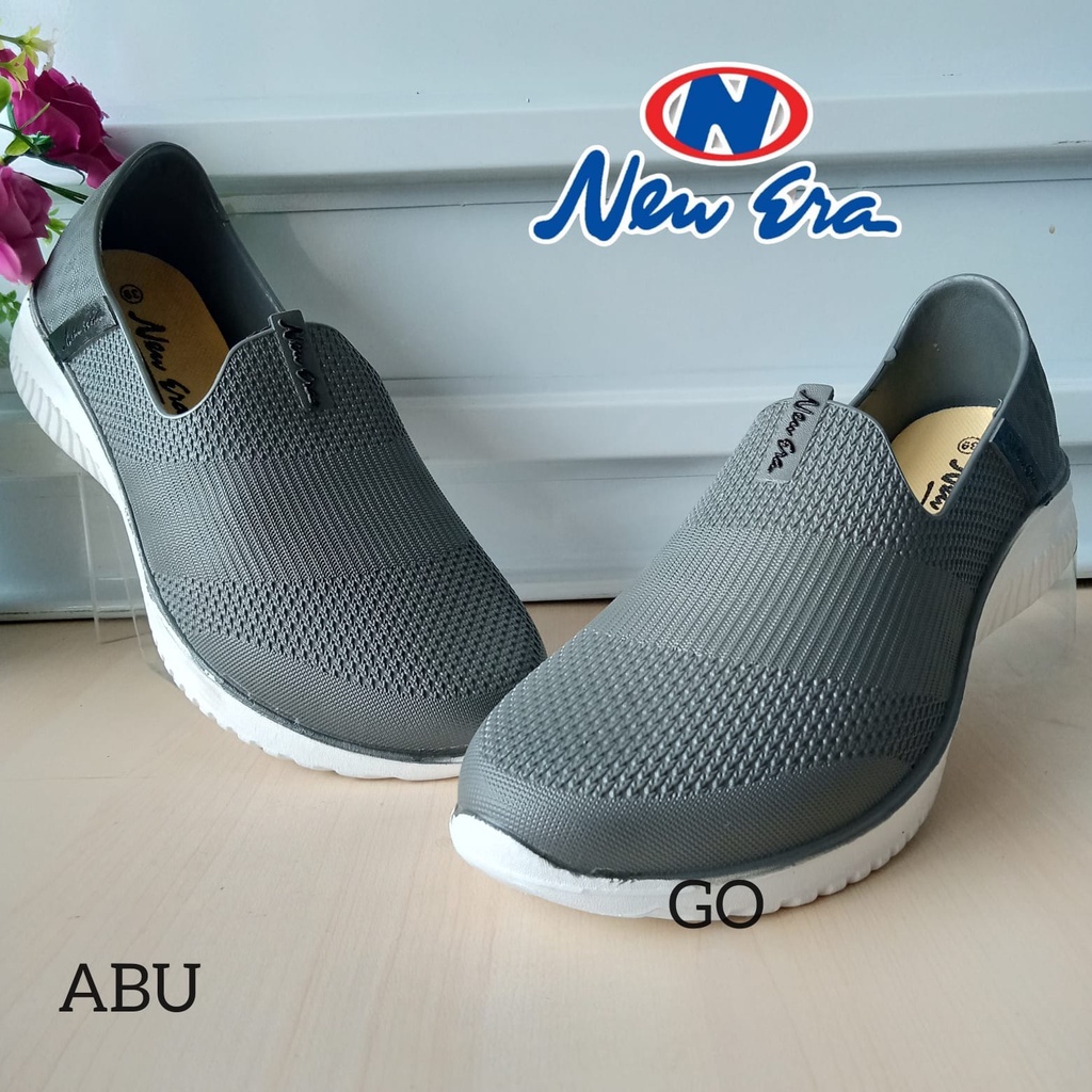 Gos NEW ERA LB 10063 sepatu Wanita Bahan Karet, ringan, lembut, tidak licin, nyaman dipakai Sepatu wanita viral sepatu murah