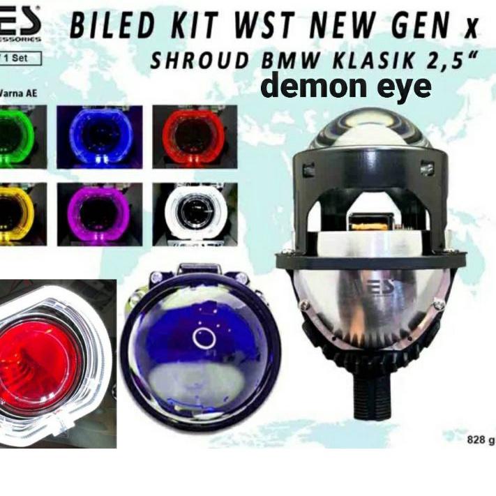 Star Seller ORIGINAL BILED WST AES NEW PAKETAN SHROUD 2,5 INCHI | BILED PROJECTOR WST PAKETAN SHROUD