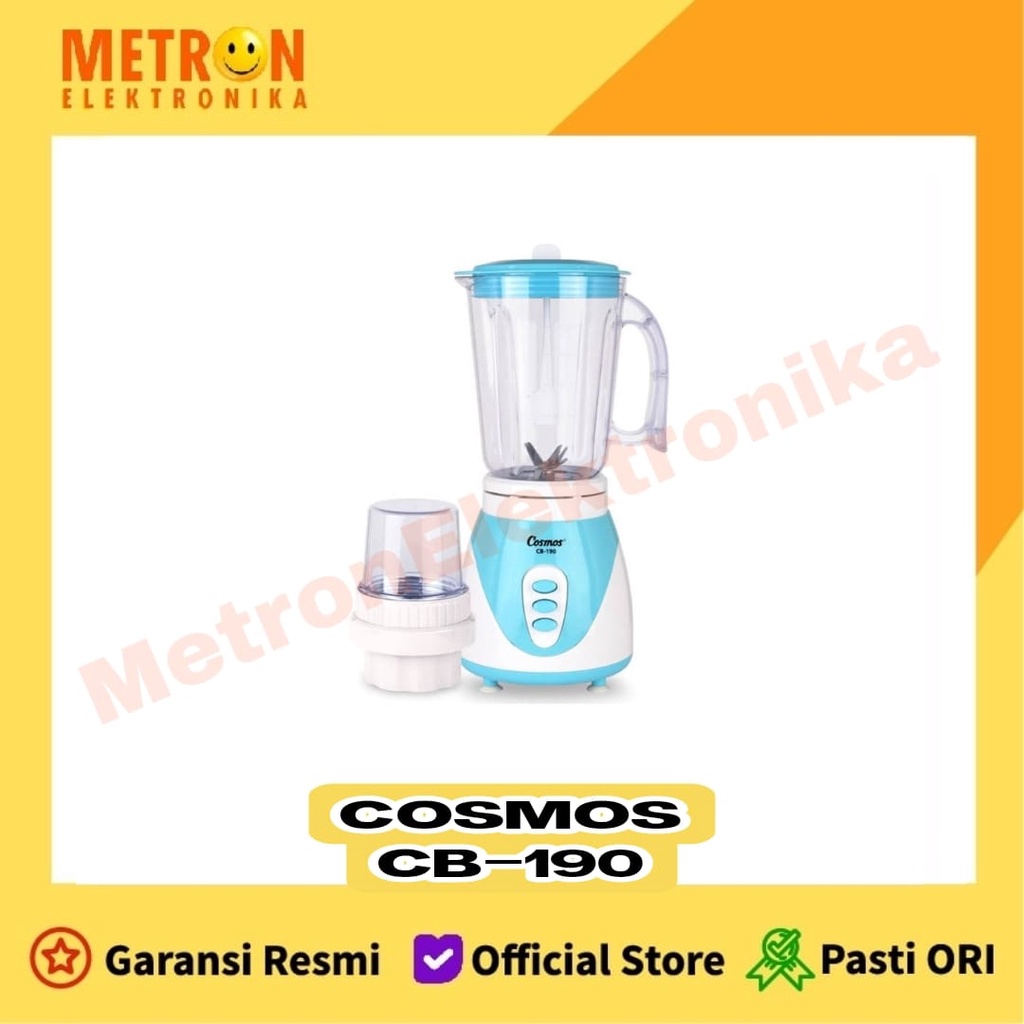 COSMOS CB 190 BLENDER PLASTIK 1.5 LITER