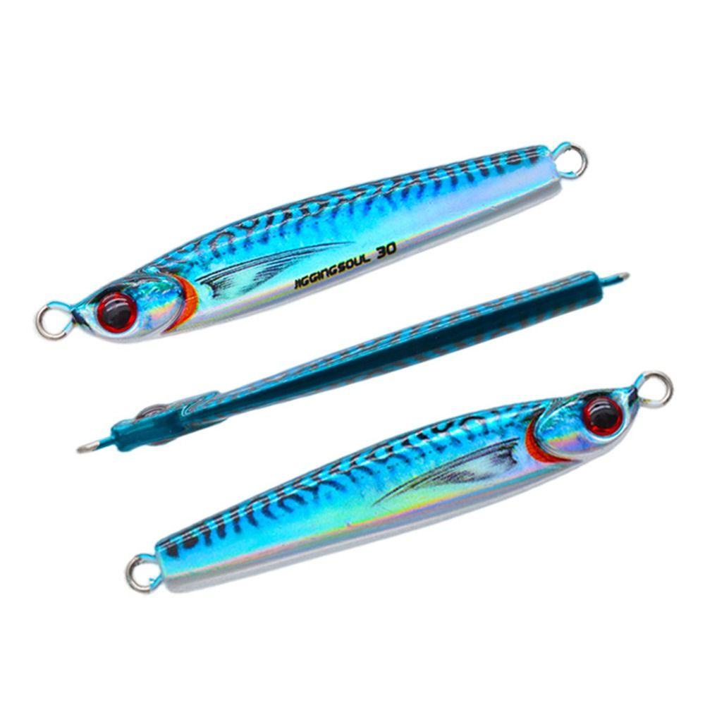 Preva Metal Fishing Lure Tenggelam 30g 40g Ikan Kecil Spinning Baits Spanyol