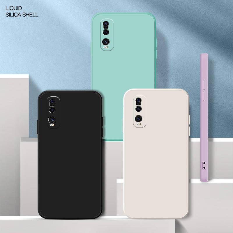 Case Silikon Cair Persegi Baru Untuk OPPO Find X2 Pro Lite Neo Pelindung Kamera Lucu Penutup Belakang