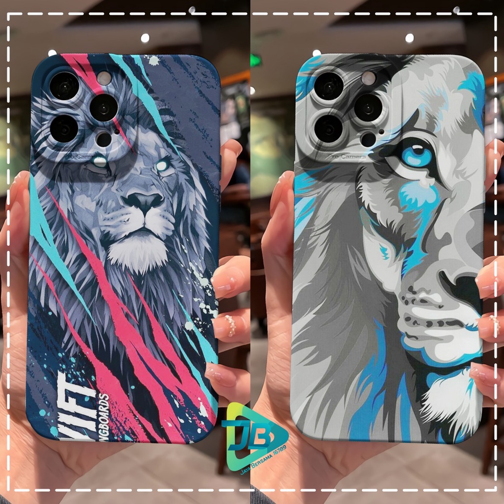 CUSTOM CASE SOFTCASE SILIKON PROCAMERA LION CUSTOM IPHONE 6 6S 7 7+ 8 8+ X XS MAX 11 12 13 14 PRO MAX JB6371