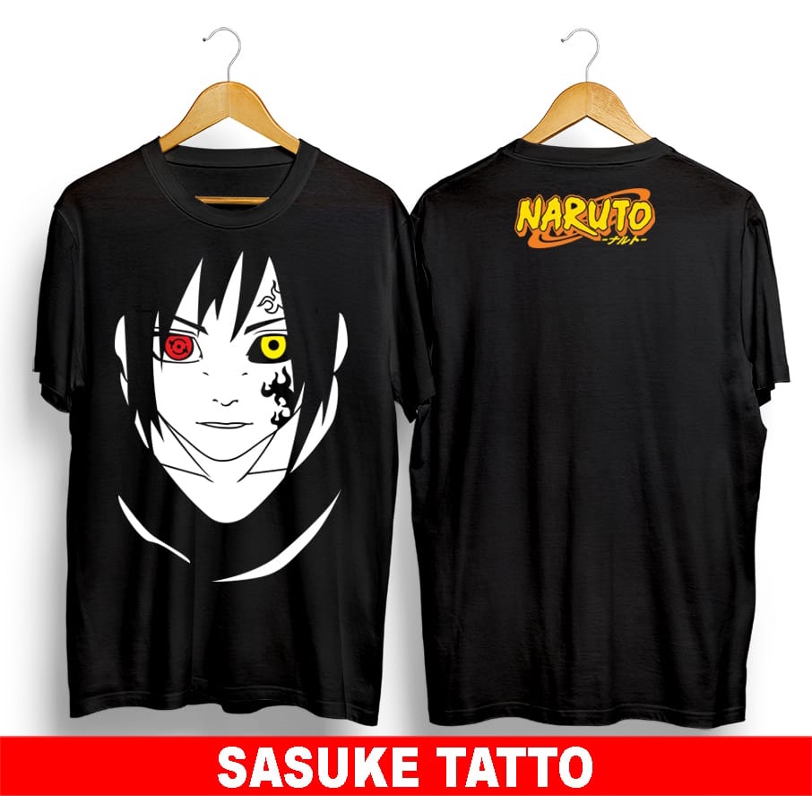 Kaos murah Kaos distro murah baju  distro pria t-shirt murah combed30s sasuke mata merah