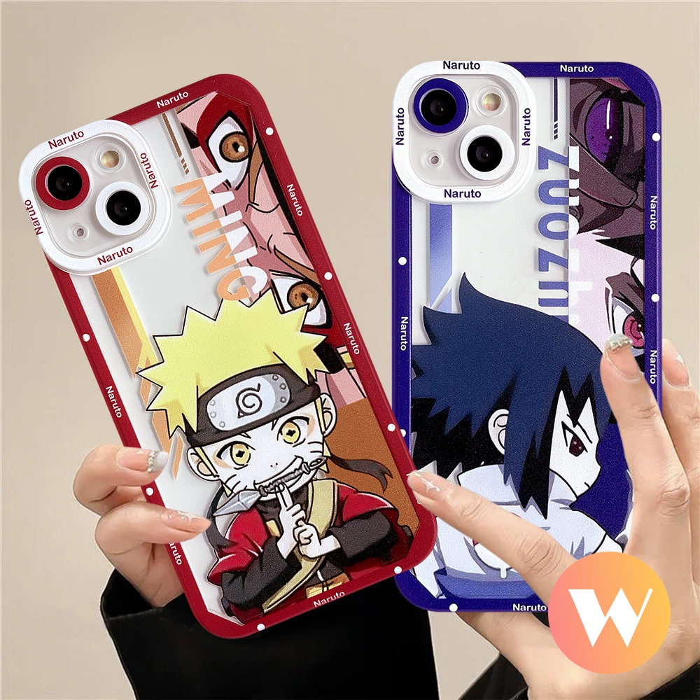 Trendy Anime Uzumaki Naruto Soft Case Realme C35 C30 C25 C12 C25s C21Y C25Y C20 C15 C21 8Pro 5i 9 8 6i 8i 5s 9pro Plus 5 9i C31 C3 C11 C20A GT Kartun Uchiha Sasuke Sarung Belakang