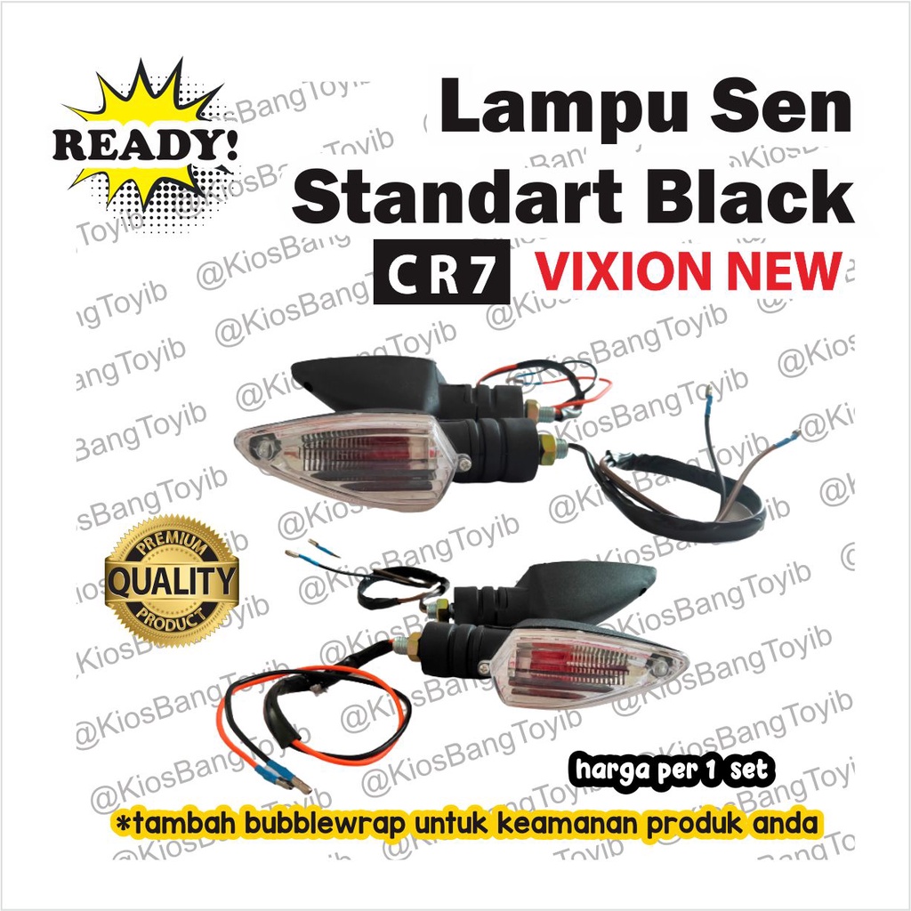 [1set] Lampu Bohlam Sen Riting Reting Standart VIXION NEW Baut (CR7)