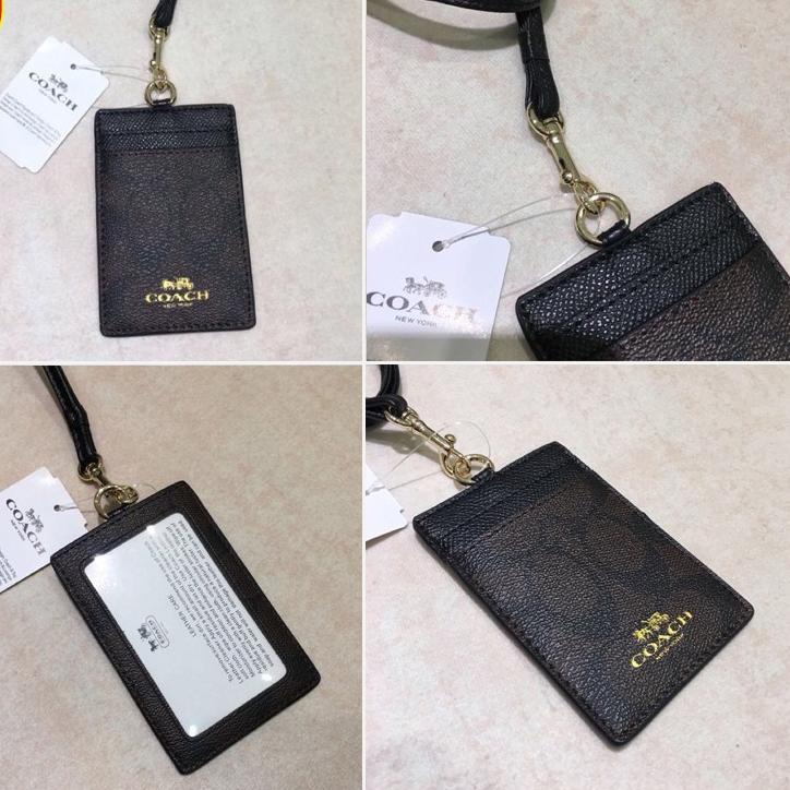 

✔✔ COACH lanyard / id card / card holder / lanyard id card / name card Original / Lanyard & Name Tag / lanyard pods / F65573