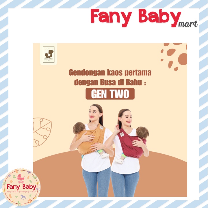 MERE ET MOI GEOS GEN TWO EARTH SERIES - GENDONGAN DENGAN BUSA DI BAHU