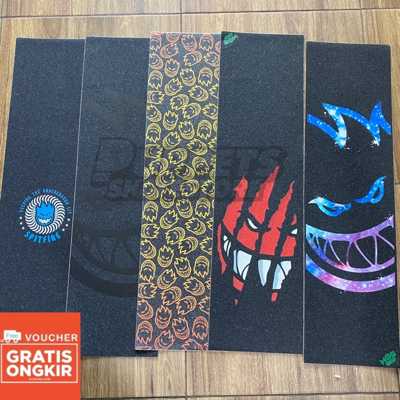 MOB x spitfire skateboard griptape original  best